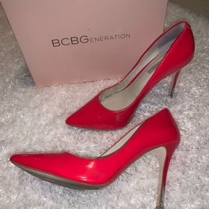 BCBB “Passion” Patent Ombré Heels, 8.5